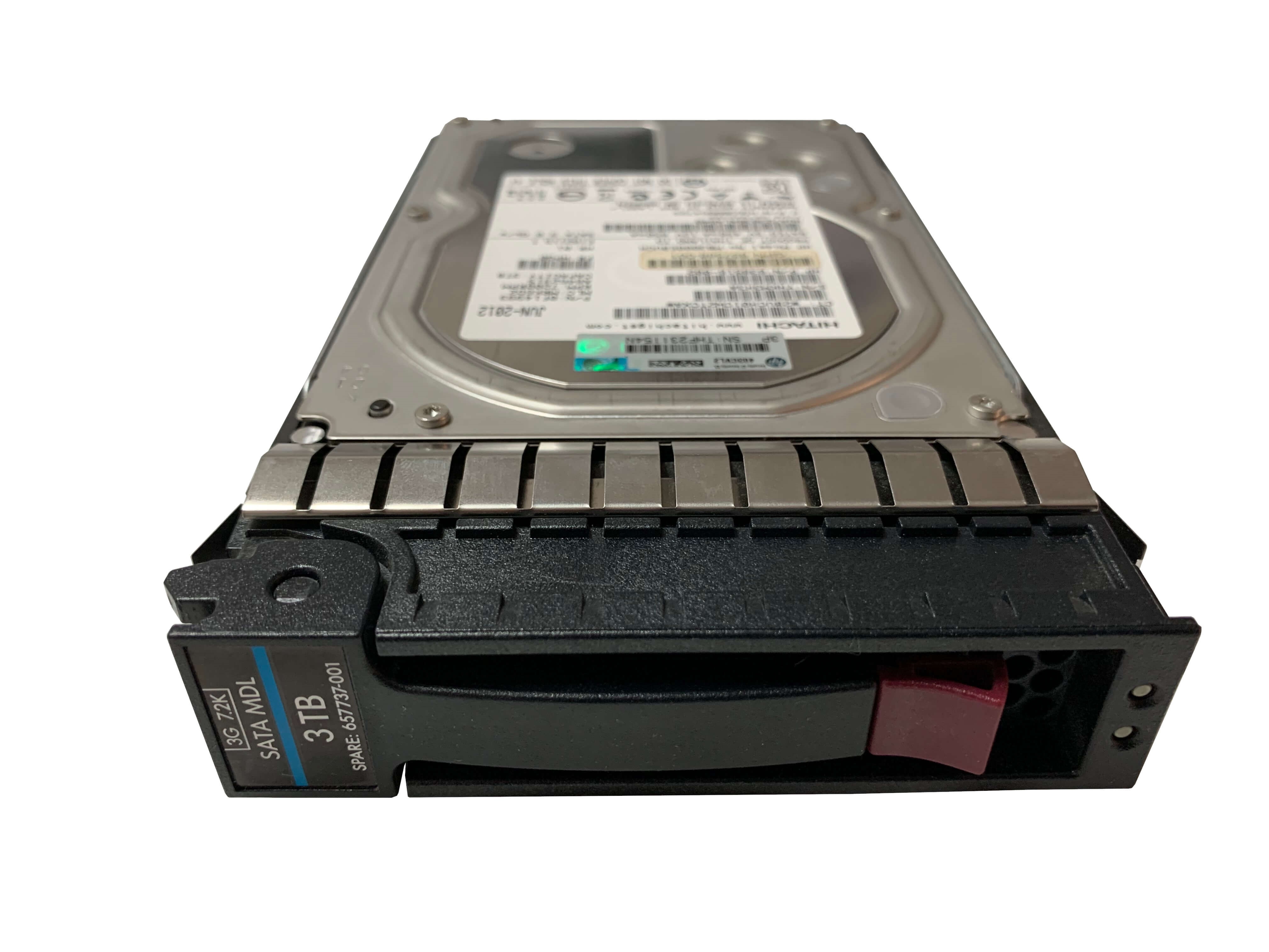 picture of the hard drive with a Gen7 tray